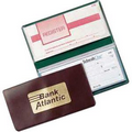 French Calf Standard Checkbook/ Register Holder